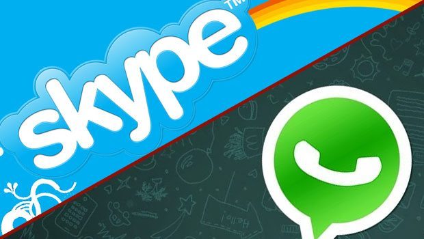 WhatsApp Vs Skype Voice Call
