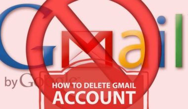 Deleting Gmail Account