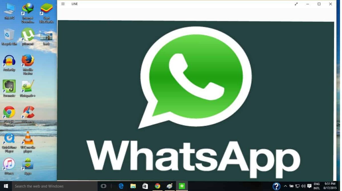 whatsapp for pc download windows 10