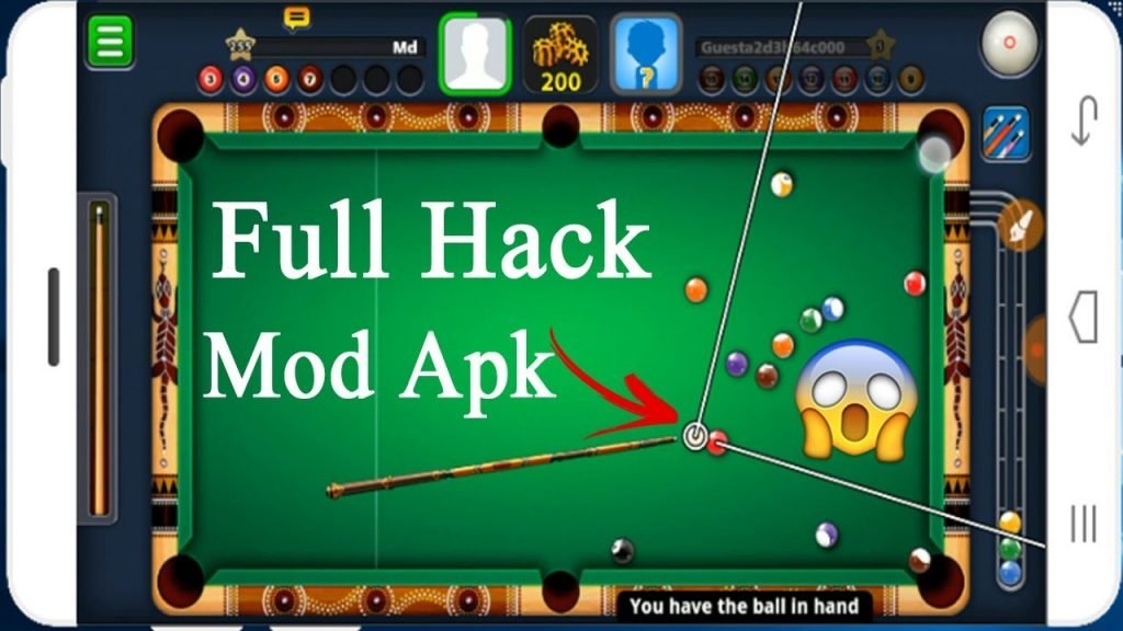 8 ball pool line hack software download