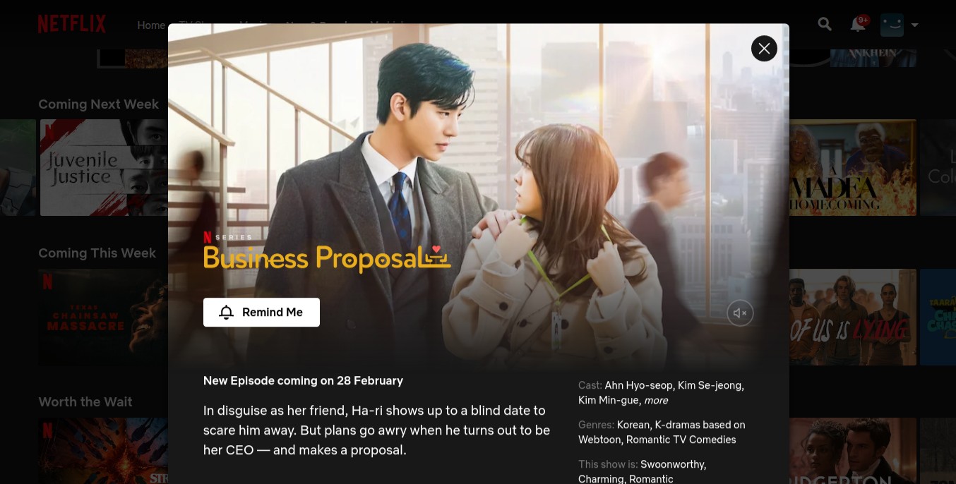 Business Proposal Episode 2 Release Date
