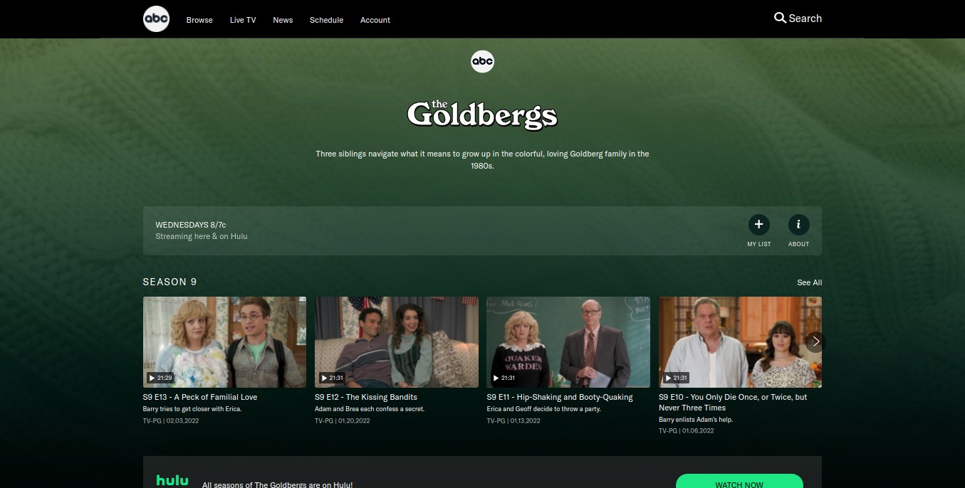 The Goldbergs Season 9 Episode 15 Release Date