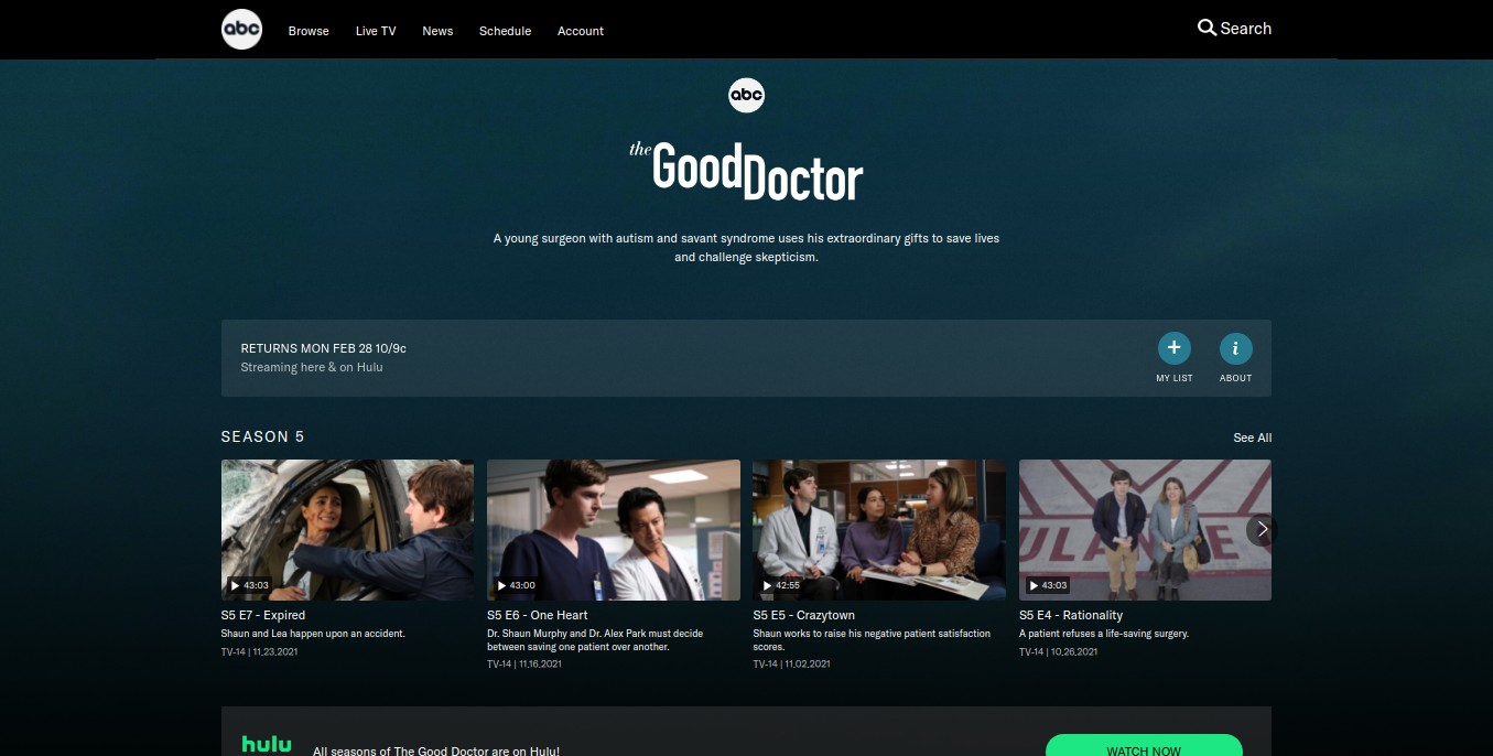 The Good Doctor Season 5 Episode 9 Release Date